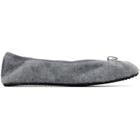 Gimaguas Gray Bailarina Felt Ballerina Flats