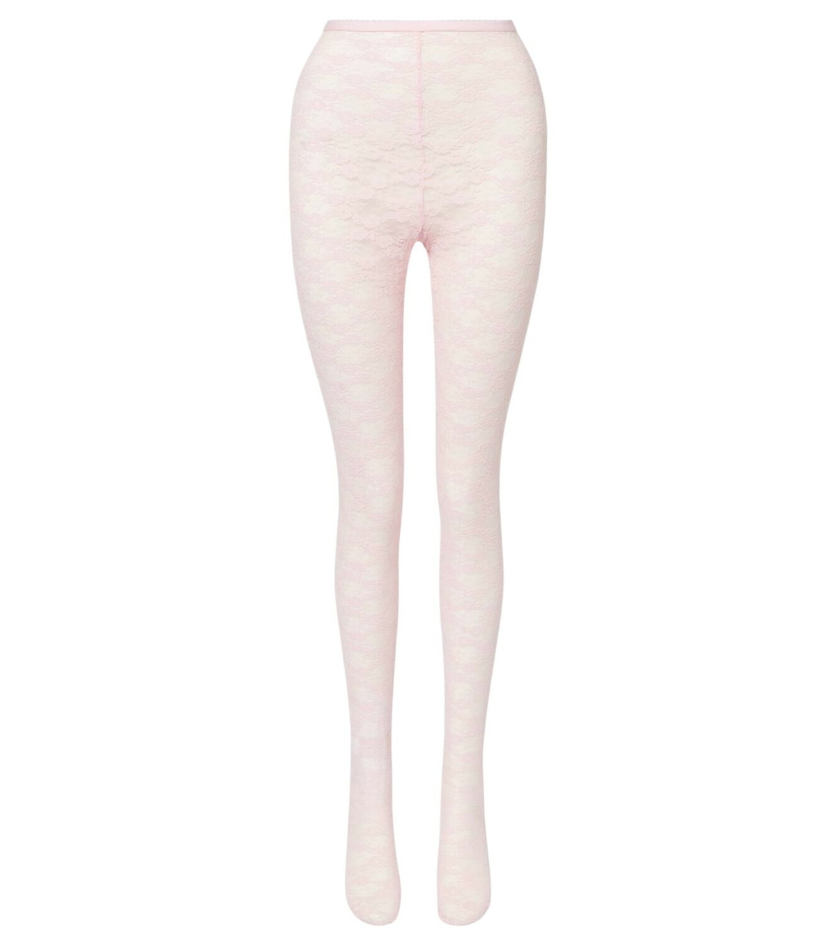Self-portrait X Christopher Kane Lace Tights Pink Self-Portrait