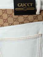 GUCCI - Gg Detail Washed Organic Cotton Jeans
