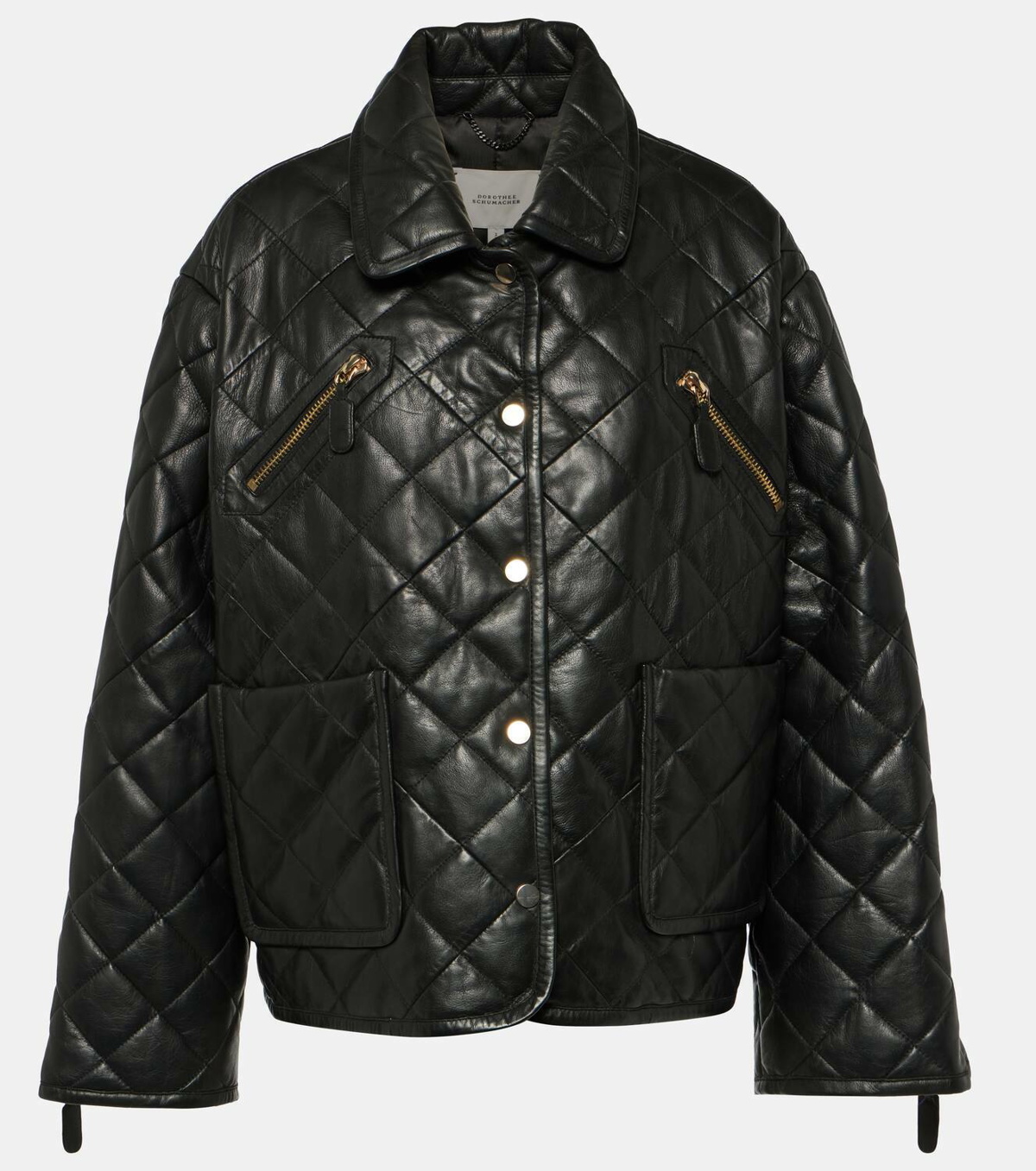 Dorothee Schumacher Sleek Statement leather jacket Dorothee Schumacher