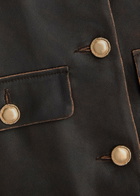 Arma Gaya Leather Jacket Dark Brown