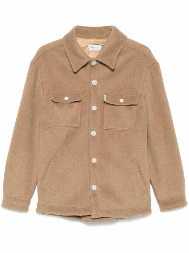 Photo: FAMILY FIRST - Brushed Effect Shirt Jacket