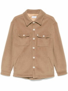FAMILY FIRST - Brushed Effect Shirt Jacket