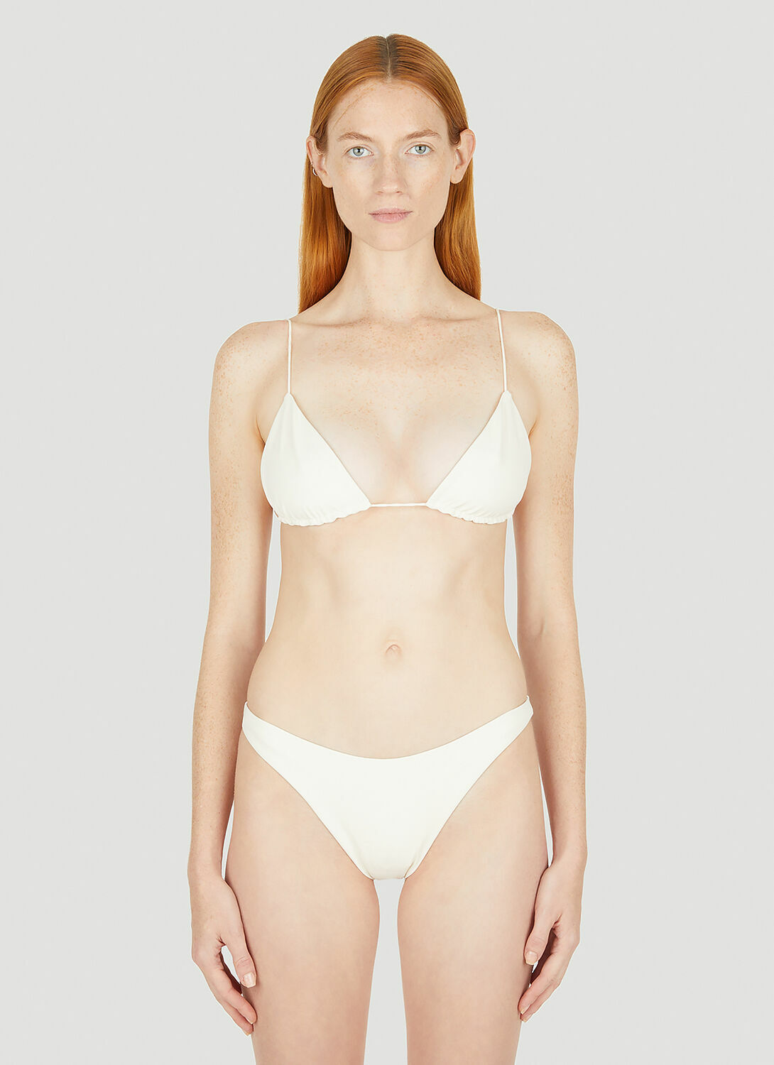 Ziah Fine Strap Triangle Bikini Top