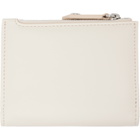 Vivienne Westwood Off-White Slim Flap Card Holder