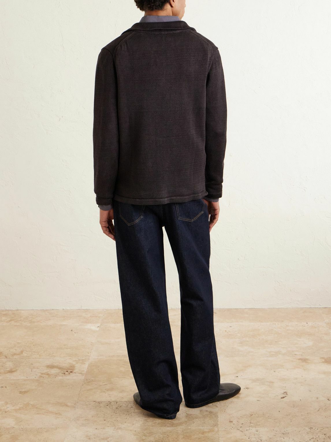 Inis Meáin - Linen Cardigan - Brown