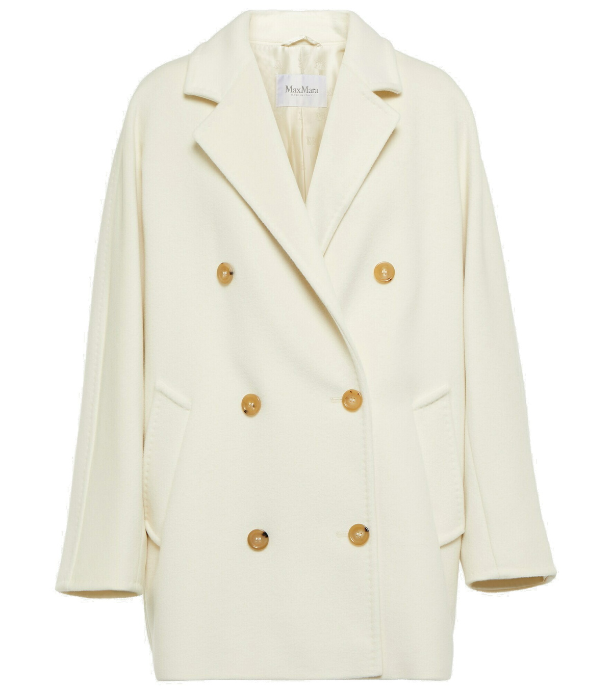 【関税&送料込】Max Mara Laveno Wool And Cashmere Peacoat 関税込み】MAX MARA Laveno wool and cashmere peacoat (Max