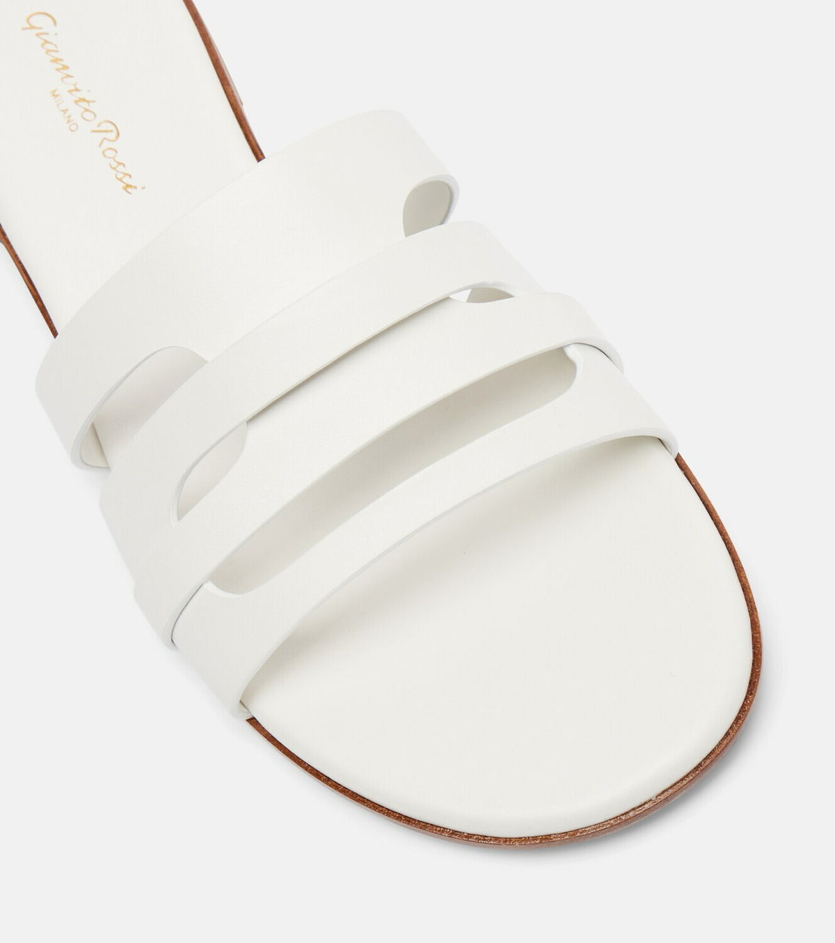 Gianvito Rossi Leather slides