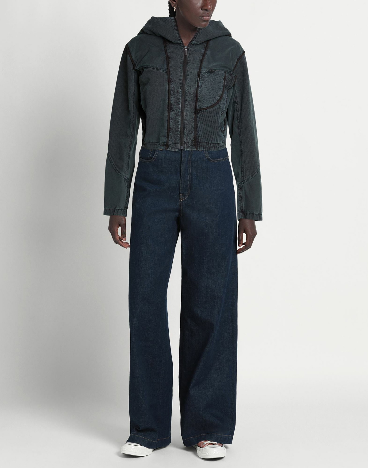 Hyein Seo Womens Jacket Charcoal