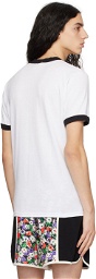 Anna Sui SSENSE Exclusive White & Black Devil Dolly Head T-Shirt
