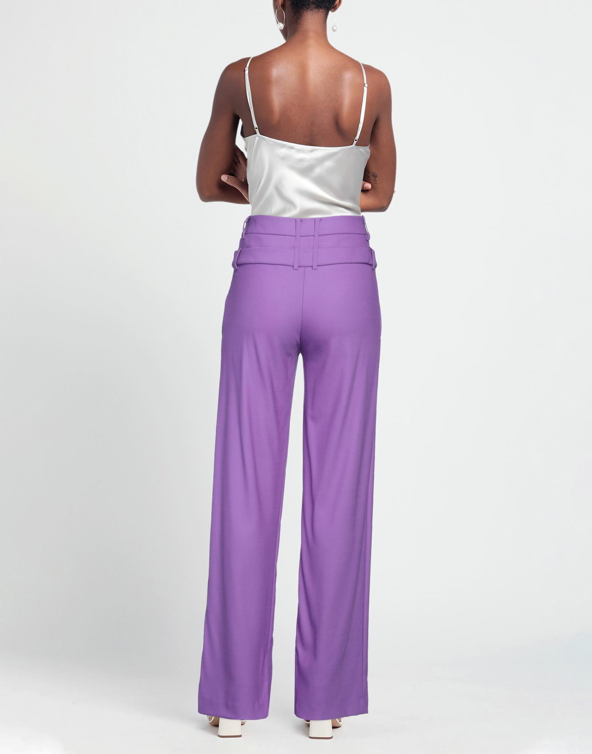 David Koma Womens Pants Mauve