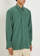 Tom Ford Diamond-print Silk Shirt Multicoloured 1
