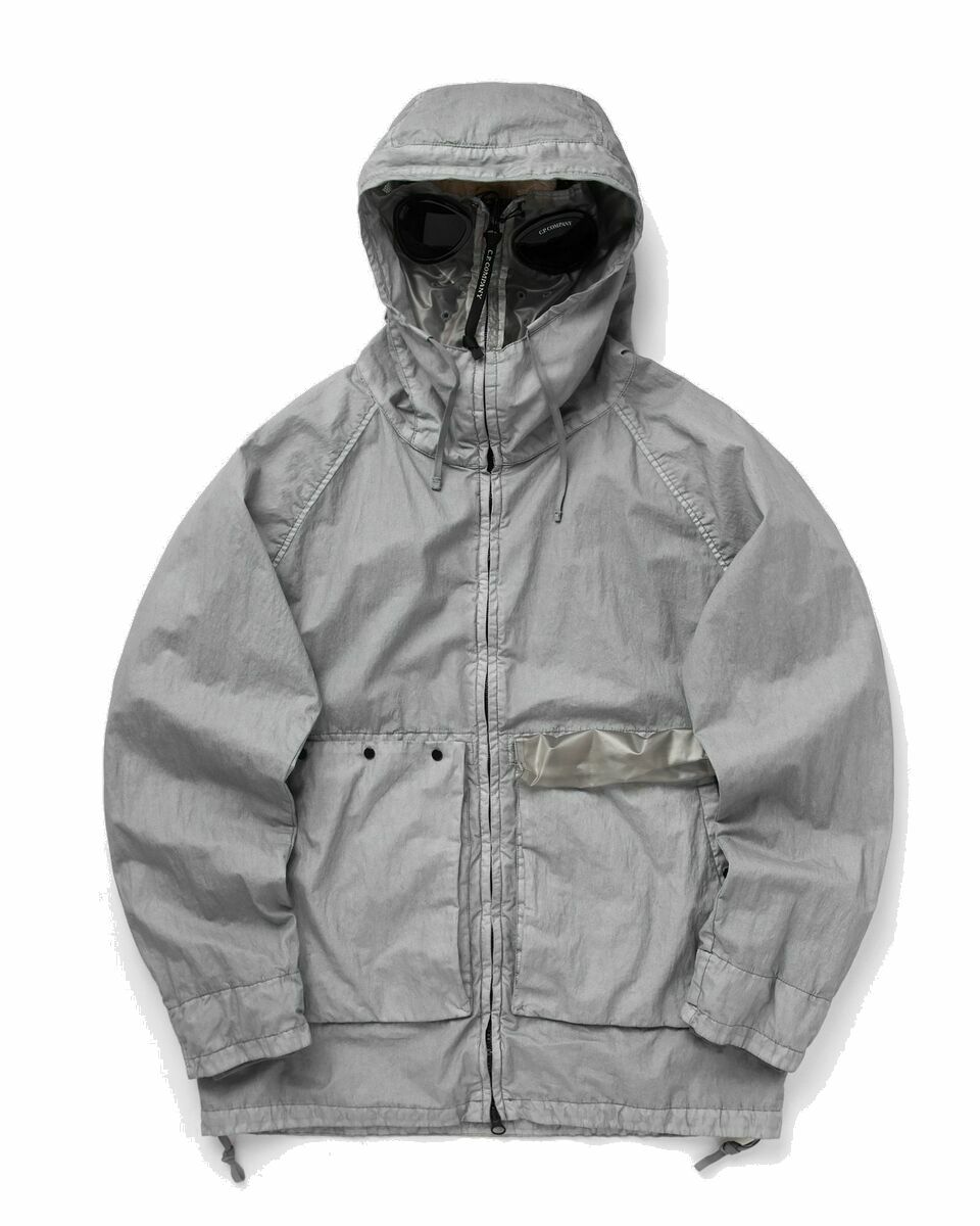Photo: C.P. Company 50 Fili Gum Mixed Mouterwear   Medium Jacket Grey - Mens - Windbreaker