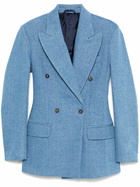 BETTTER Blue Cotton Blazer