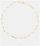 Alighieri - The Baroque Pearl Layer 24kt gold-plated necklace with pearl