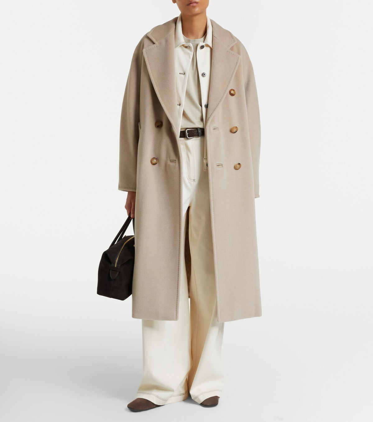 Max Mara Madame wool and cashmere coat