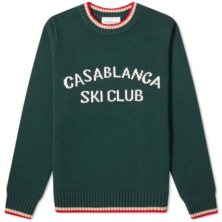 Photo: Casablanca Ski Club Crew Knit