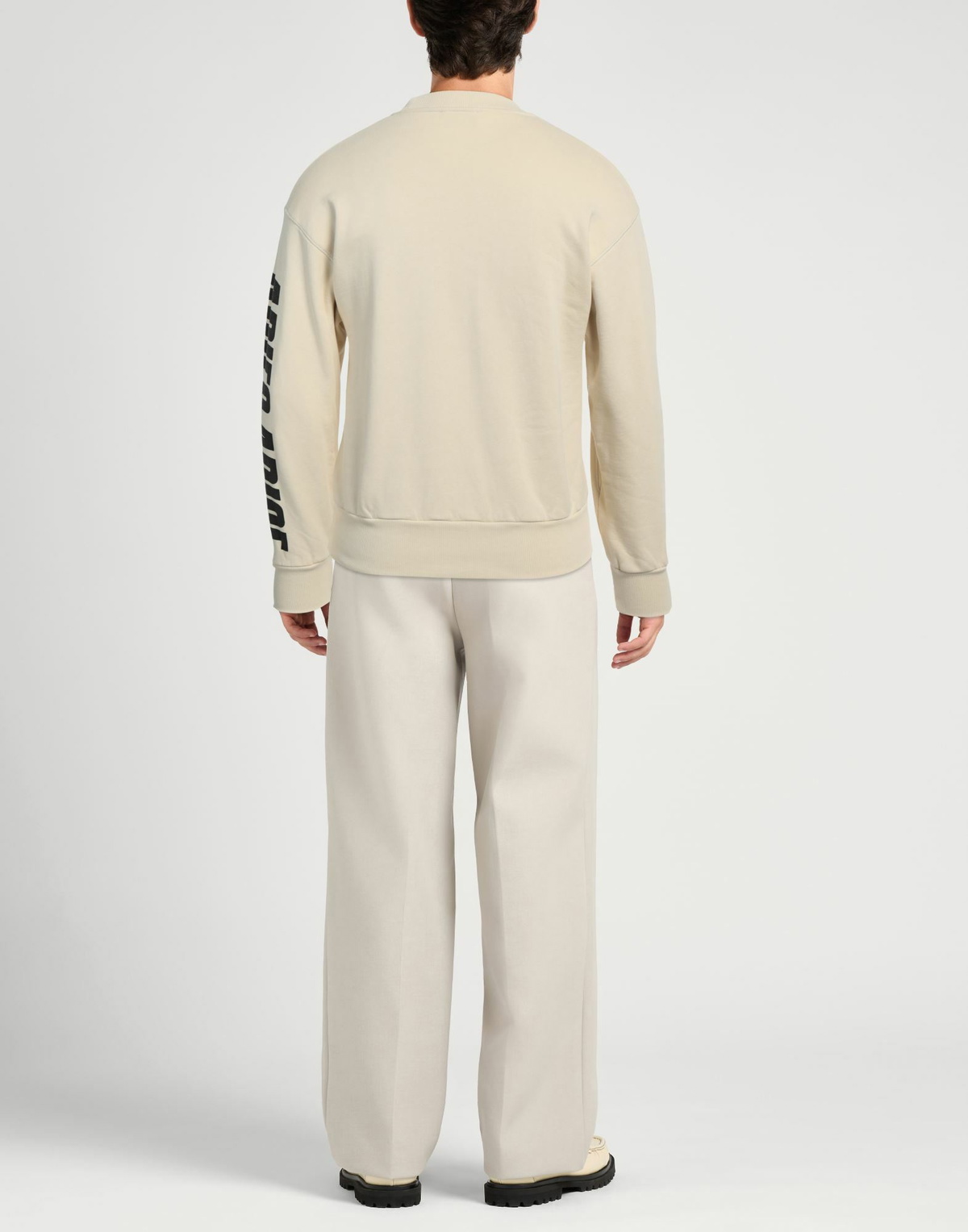 Aries Mens Sweatshirt in Beige