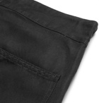 Our Legacy - De Con Wide-Leg Lyocell and Linen-Blend Trousers - Men - Black