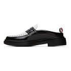 Thom Browne Black and White Cupsole Penny Loafers