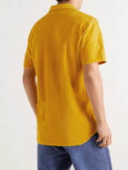 Orlebar Brown - Hugh Cotton-Terry Polo Shirt - Yellow
