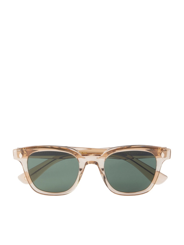 Photo: Garrett Leight California Optical - Broadway D-Frame Acetate Sunglasses