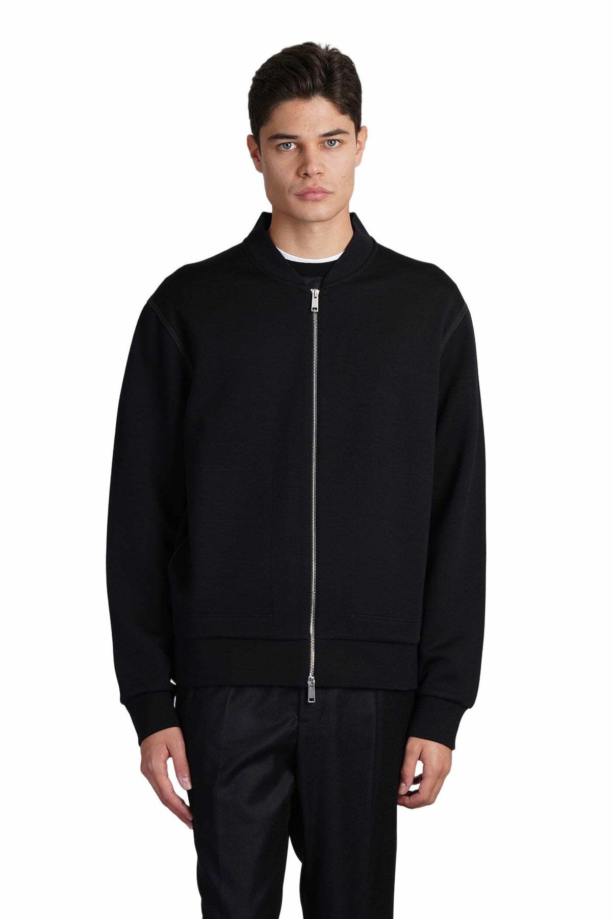 Zegna - TECHMERINO Wool-Jersey Sweatshirt - Blue Zegna