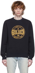 Golden Goose Navy Archibald Regular Crewneck