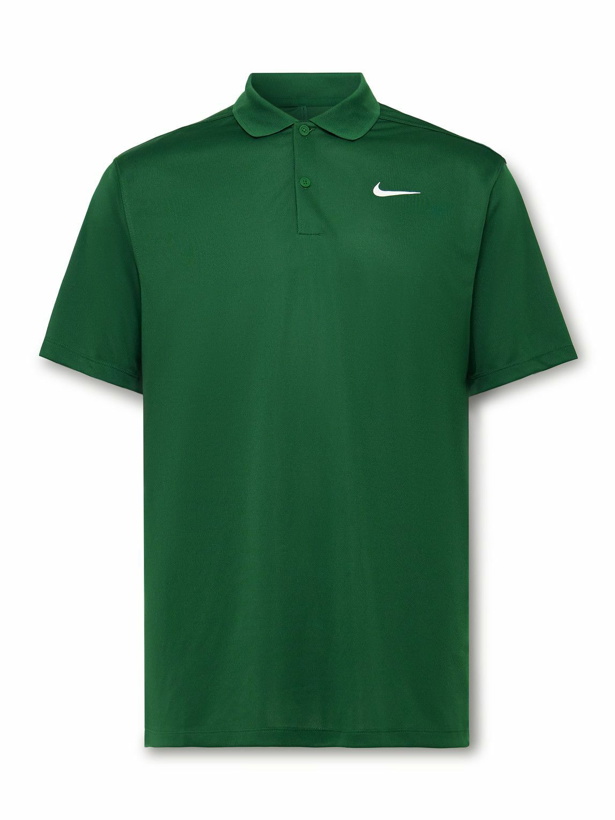 Photo: Nike Golf - Victory Logo-Print Dri-FIT Polo Shirt - Green