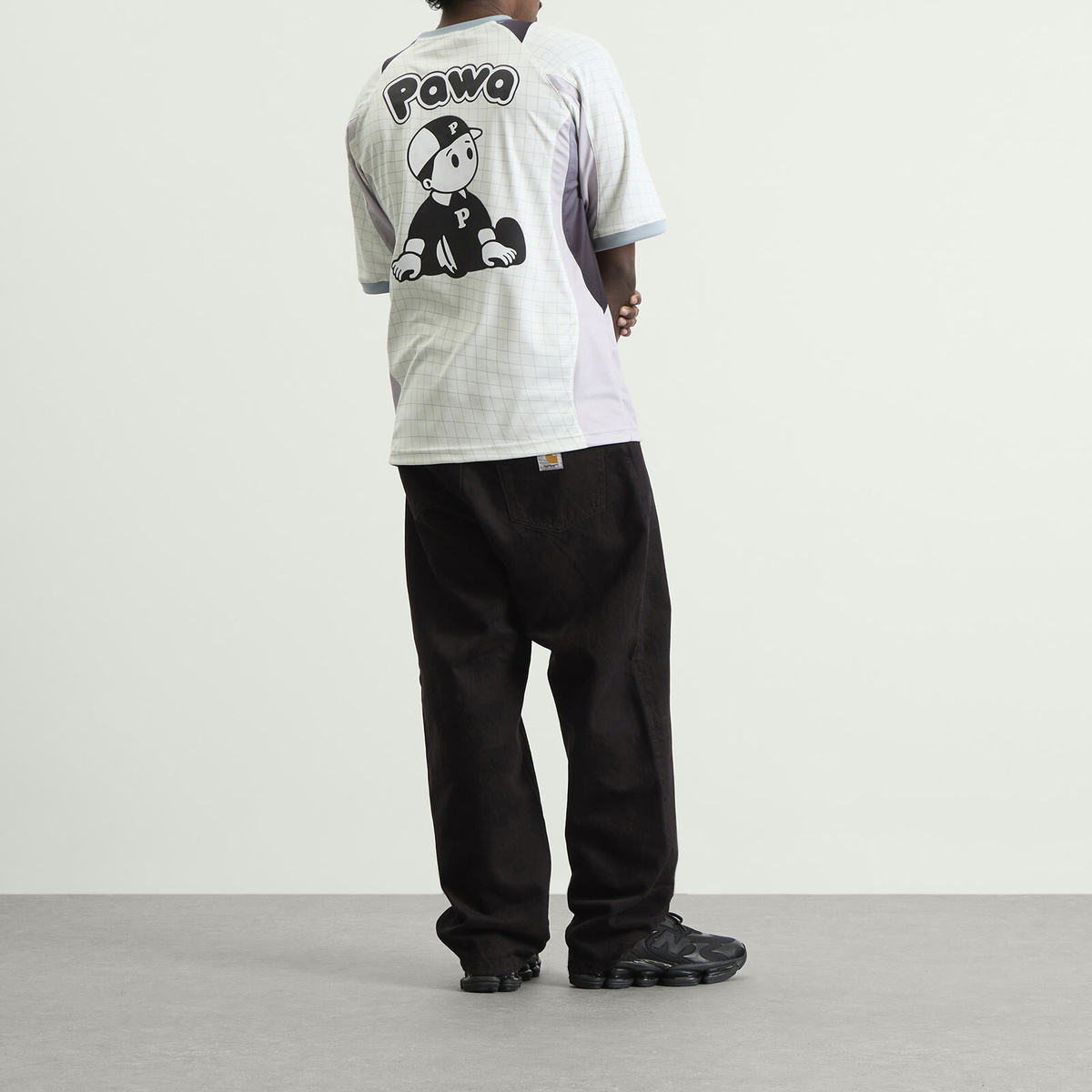 Pawa Speed Sports Men's Equipe Football Shirt in Off-White