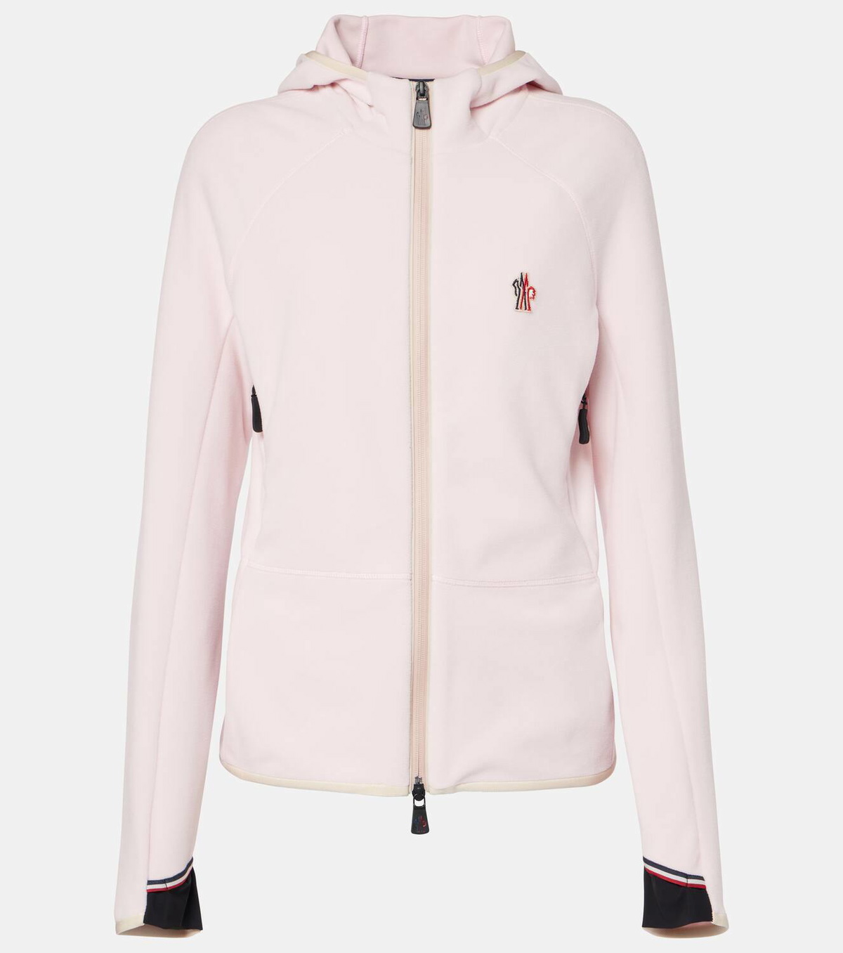 Moncler Grenoble Fleece zip-up hoodie