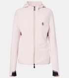 Moncler Grenoble Fleece zip-up hoodie