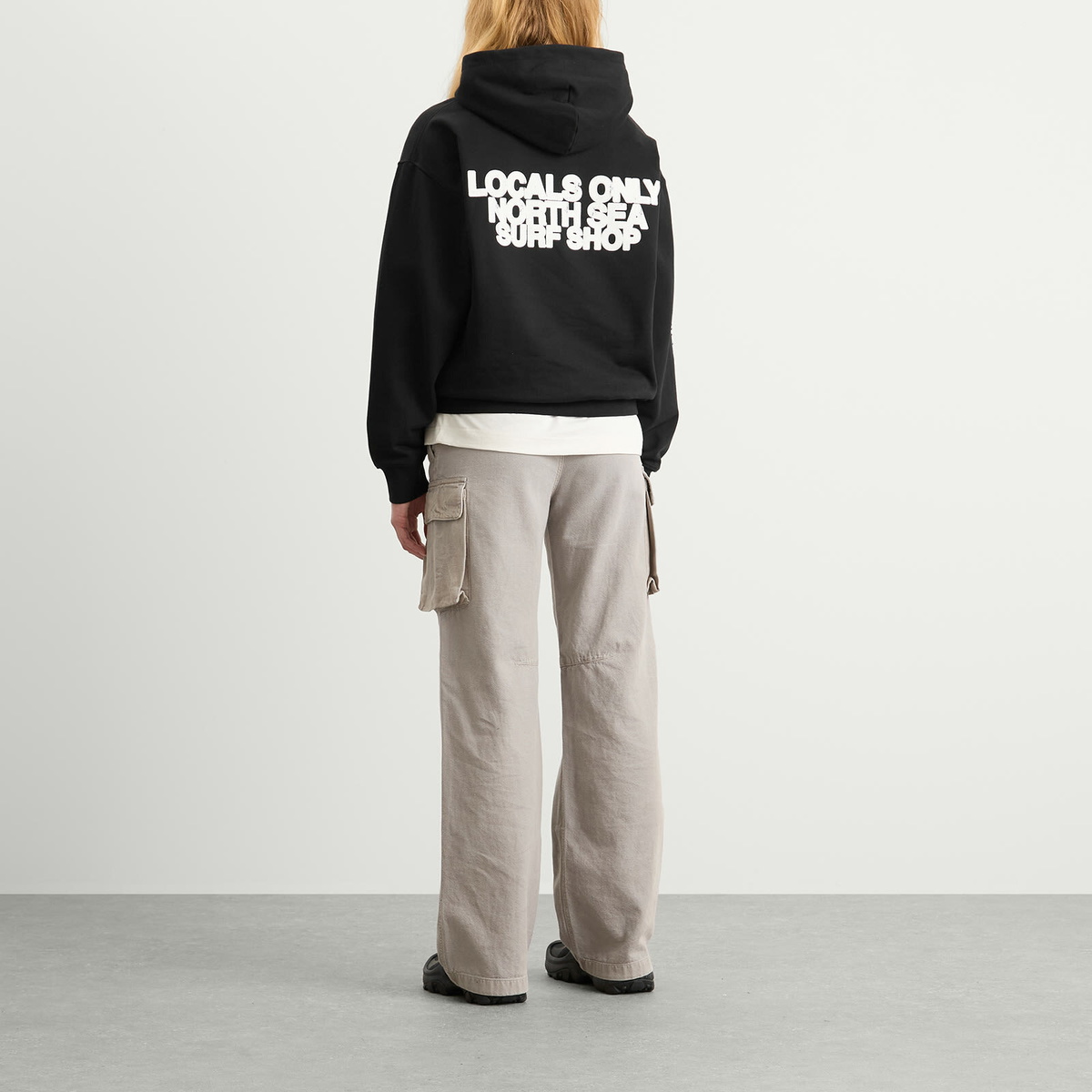 END. Coastal Locals Only Hoody in Black