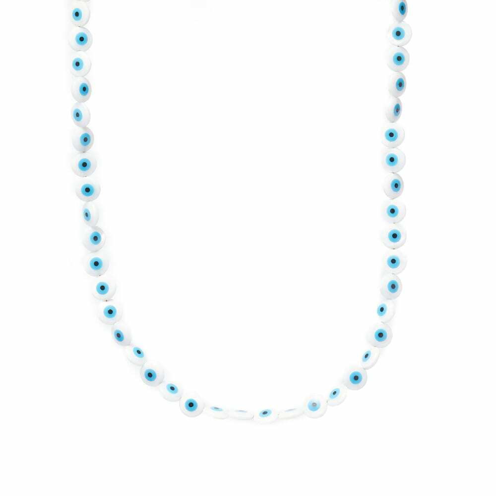 Photo: Timeless Pearly Men's Evil Eye Necklace in Blue