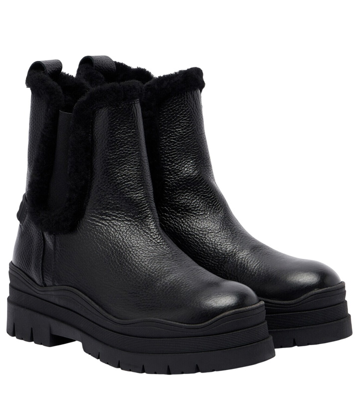 Photo: Bogner Arosa shearling-lined leather Chelsea boots