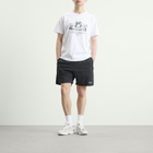 Palmes Men's Stitch Tennis Shorts in Black