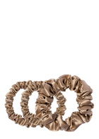 Slip Silk Assorted Scrunchies - Light Brown