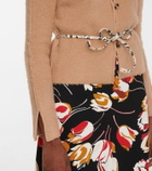 Marni - Belted wool and cashmere cardigan