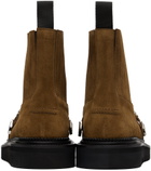 Toga Virilis Brown Suede Chelsea Boots