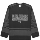 Puma Men's x Pleasures Hockey Jersey in Puma Men's Black