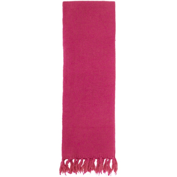 Photo: Our Legacy Pink Fringed Scarf