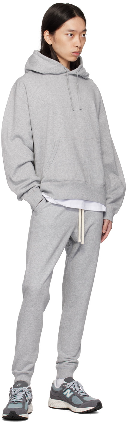 Reigning Champ Gray Midweight Relaxed Hoodie