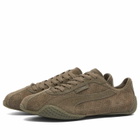 Puma Women's x Jil Sander K-Street Suede Sneakers in Matte Bronze