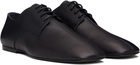 Dries Van Noten Black Leather Derbys