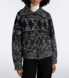 Vince Fair Isle wool-blend cardigan