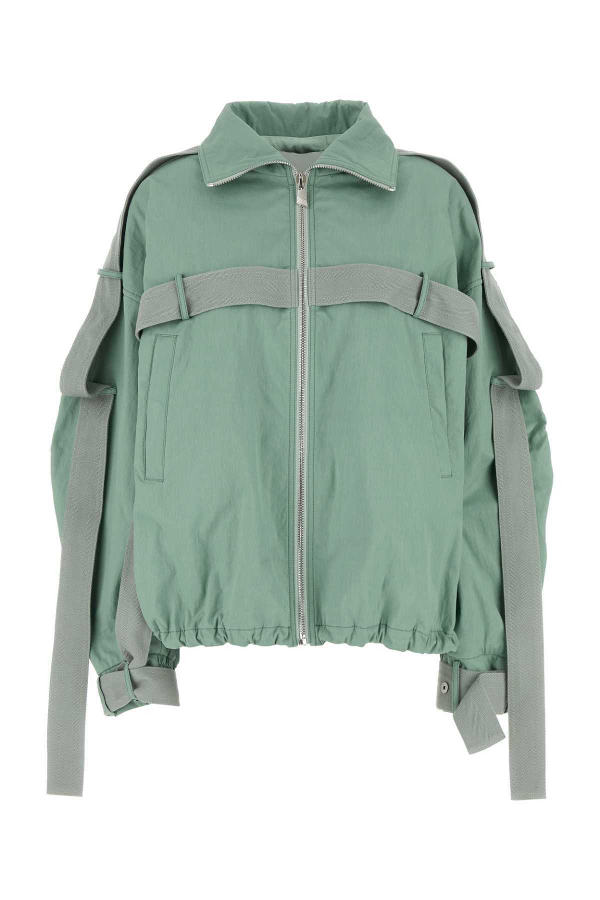 アウターその他 THE ATTICO Nylon bomber jacket Green 250WCB00070 Buy The Attico Nylon Bomber Jacket 'Military Green