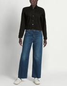 032c Womens Denim outerwear in Black