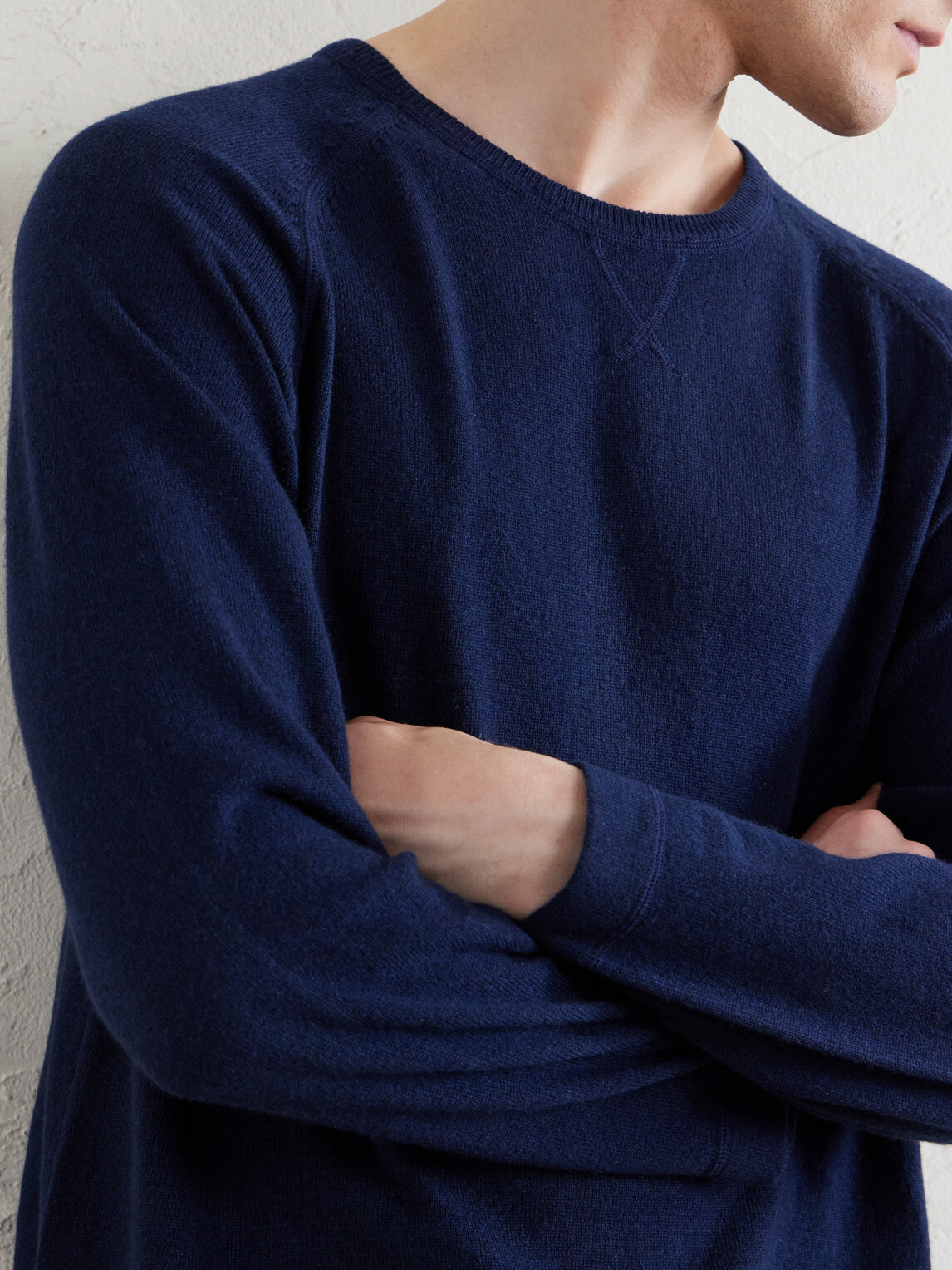 Officine Générale - Nate Cashmere Sweater - Blue