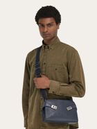 Ferragamo Mens Hug messenger bag in Blue
