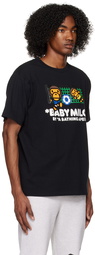 BAPE Black 'Baby Milo' Soccer T-Shirt